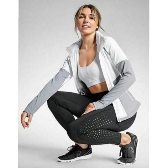 Athleta Jackets & Blazers - Athleta Jump Step Colorblock Hooded Jacket